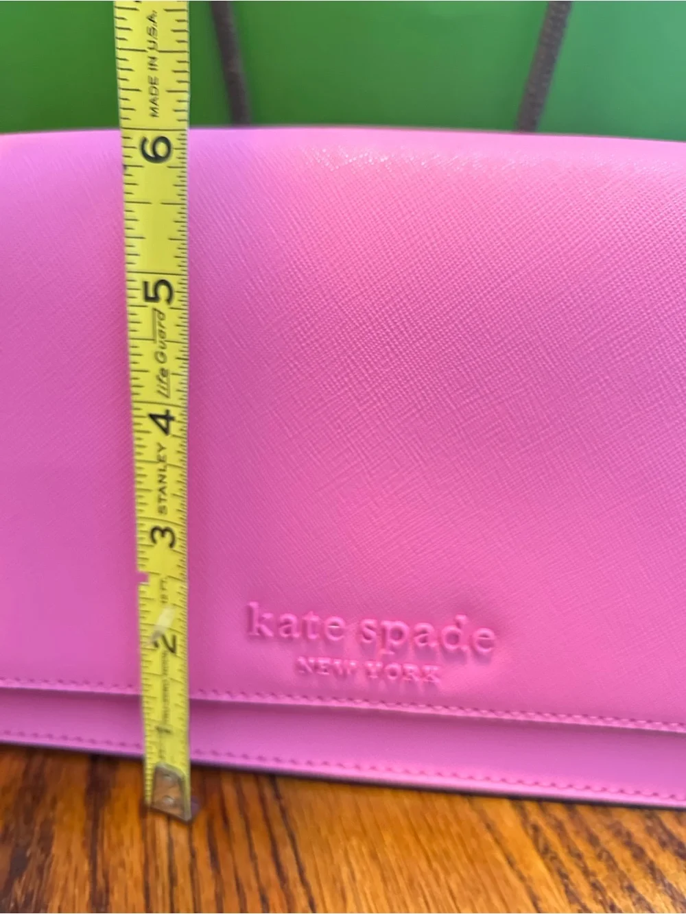 kate spade Hot Pink Crossbody with Chain and Card Wallet